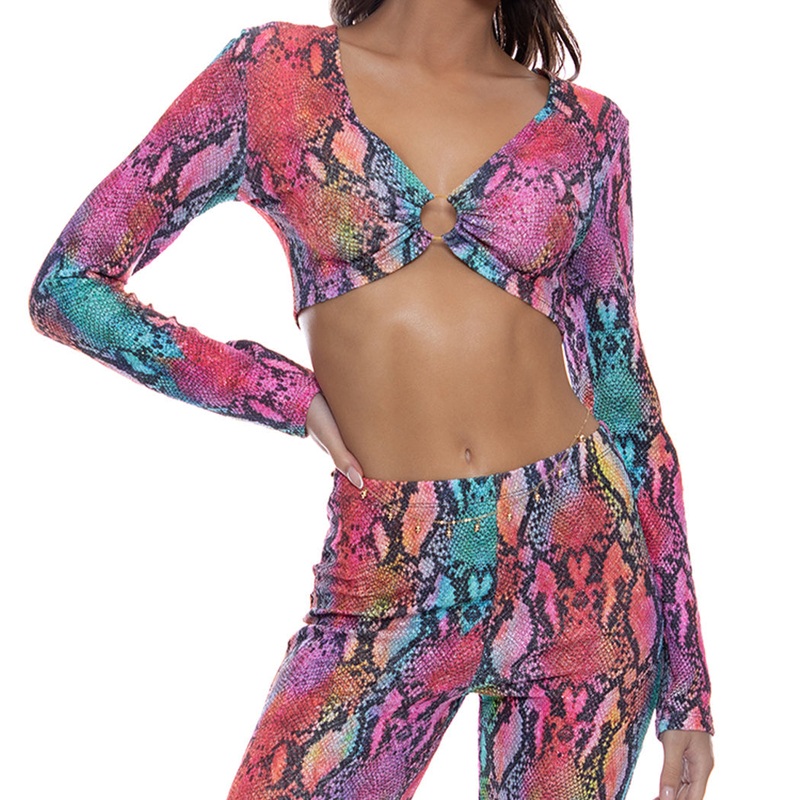 ELECTRIC SKIN – Ring Long Sleeve Top
