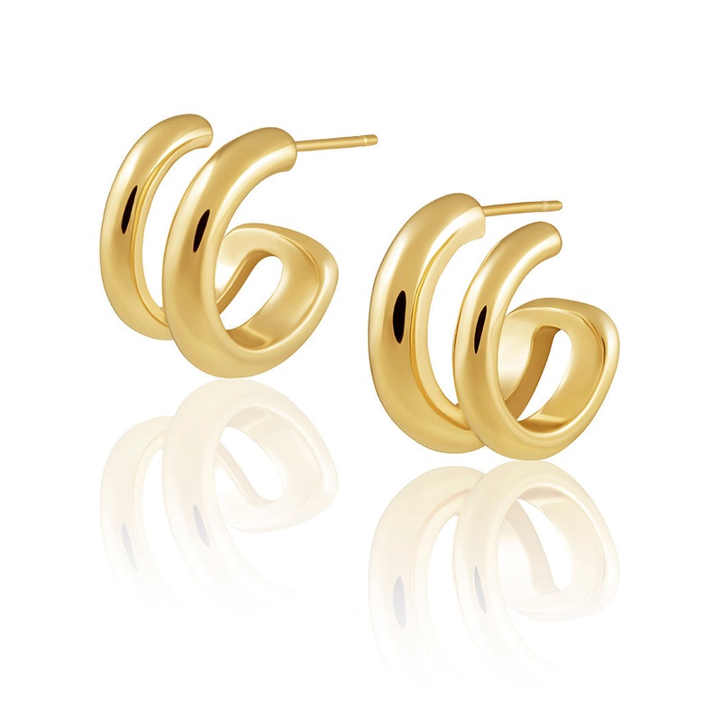 JEWELRY – Gisela Double Hoop