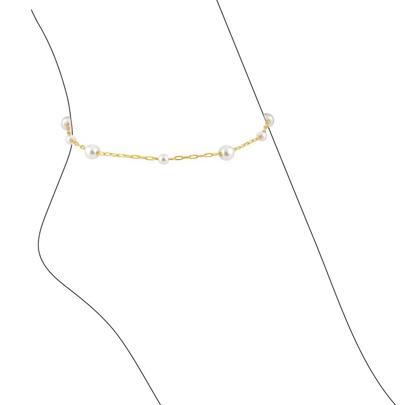 JEWELRY – Kalani Pearl Anklet-CLS