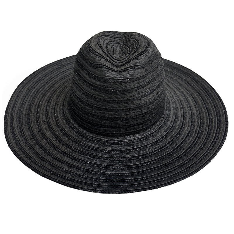 LULI HAT – Metallic Bell Brim Fedora