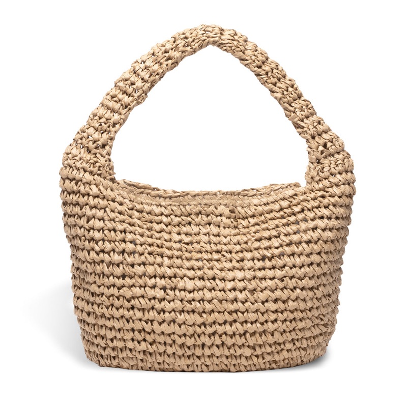 – Raffia Shoulder Bag
