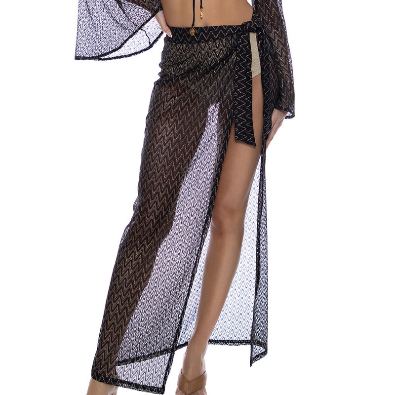BUZZING – Long Wrap Skirt