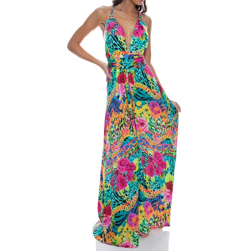 WILD BLOOMS – Convertible Maxi Dress