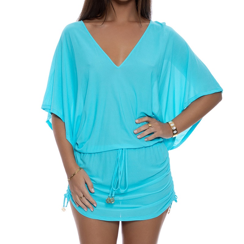 COSITA BUENA – Cabana V Neck Dress-CLS