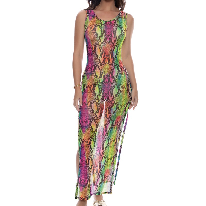 ELECTRIC SKIN – Maxi Tank Dress
