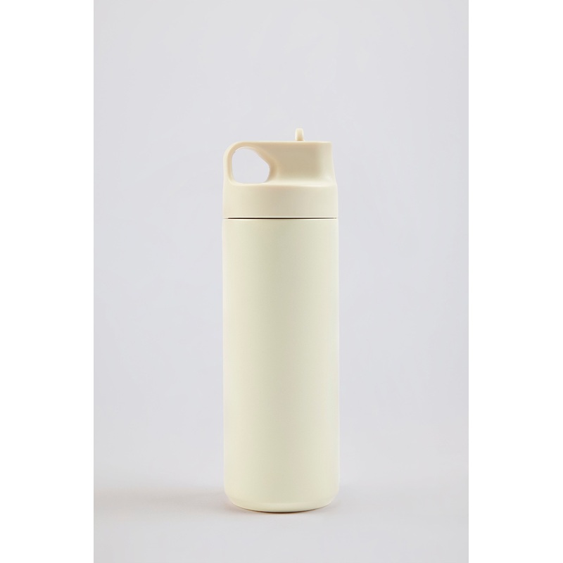 Thermos Water Bottle in White