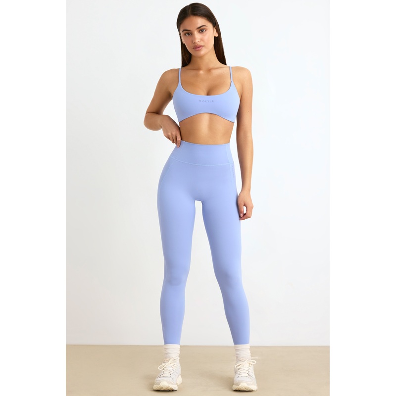 Soft Active Leggings in Lavender Blue