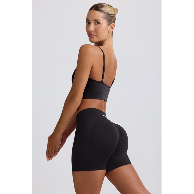 Define Luxe Mini Shorts in Black