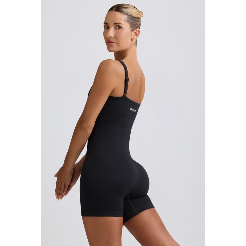 Super Sculpt Seamless Unitard in Black