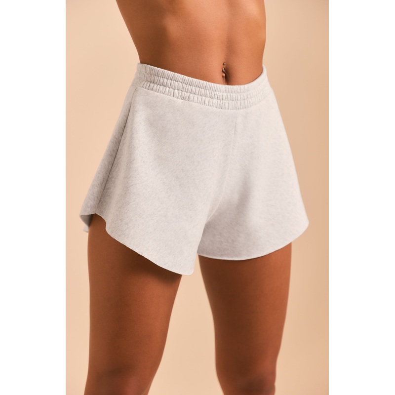Sweat Shorts in Heather Grey