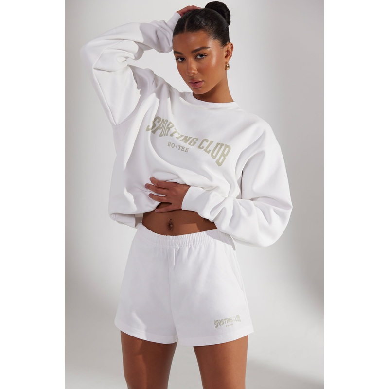 Sweat Shorts in White