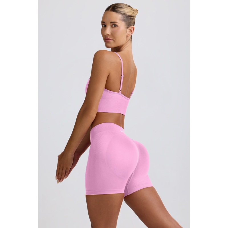 Define Luxe Mini Shorts in Rose