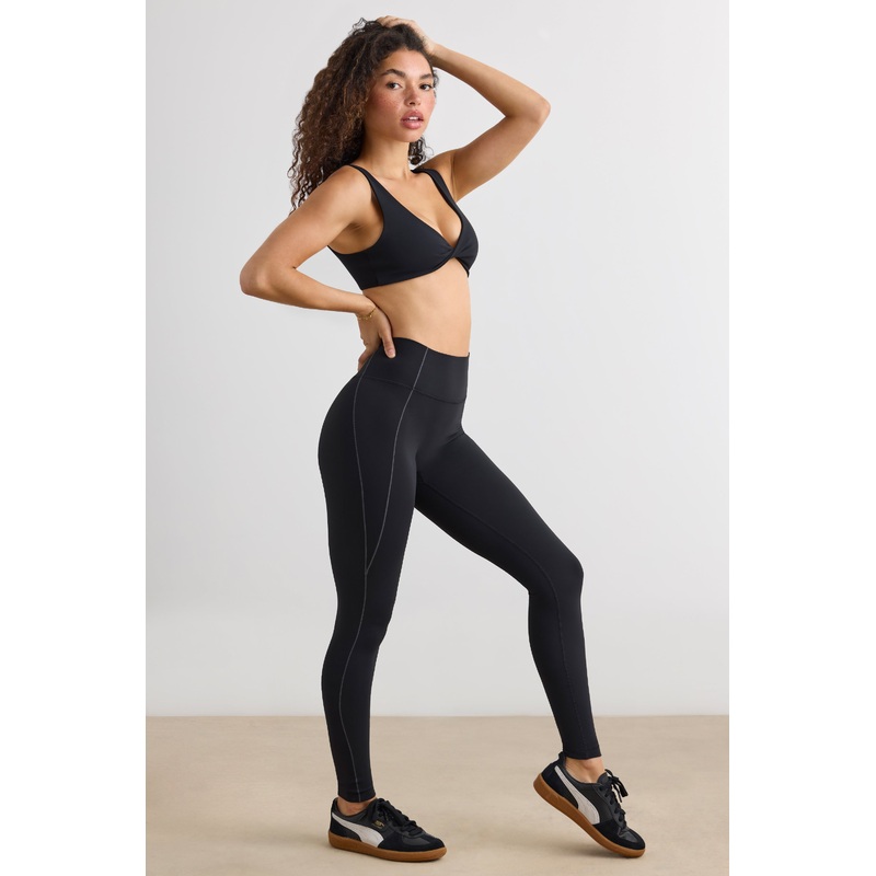 Soft Active High Waist Leggings in Black