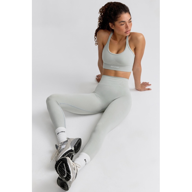 Define Luxe High-Waist Leggings in Fog