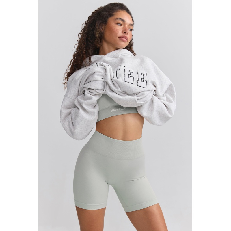 Super Sculpt Seamless Biker Shorts in Fog