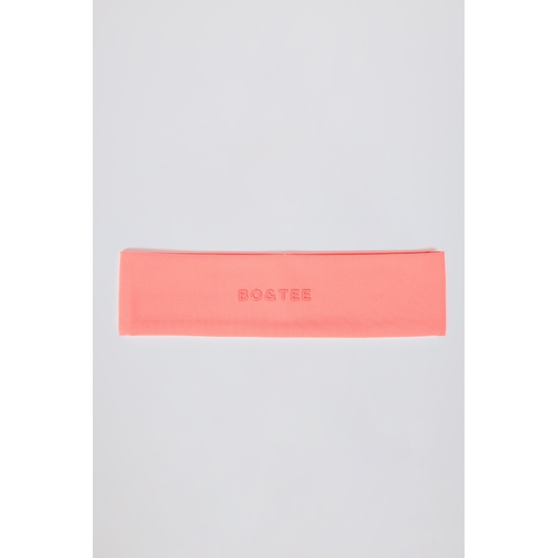 Soft Active Headband in Coral