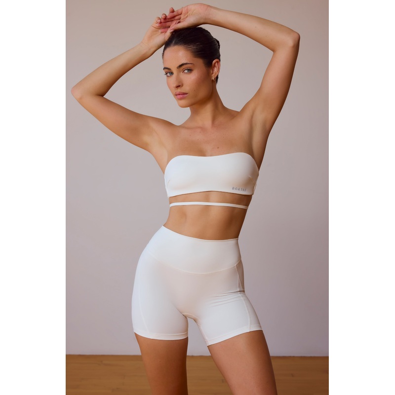 Mini Shorts in Soft White