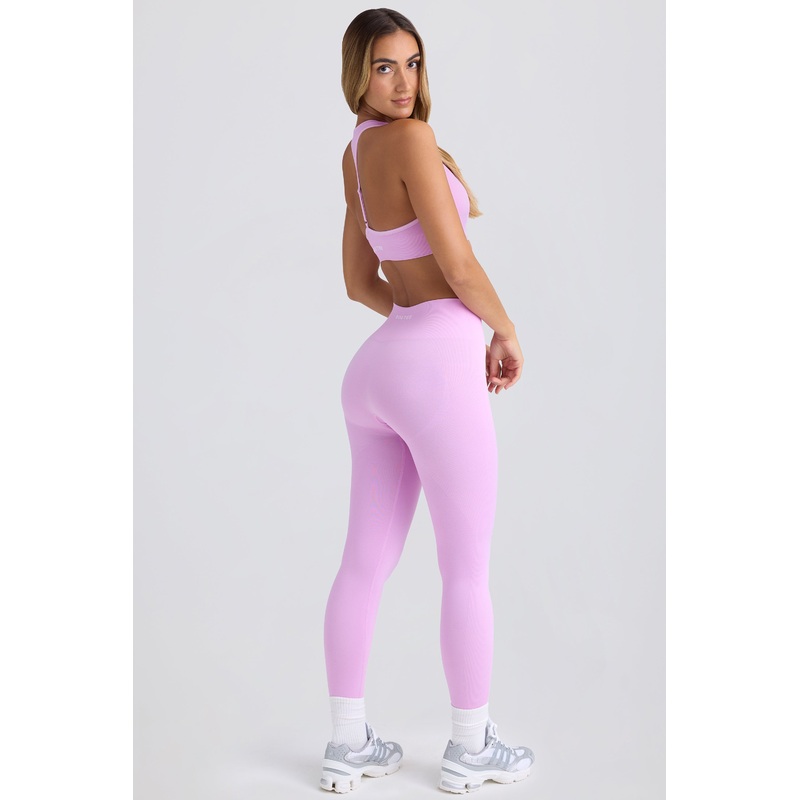 Super Sculpt Seamless Leggings in Violet Pink