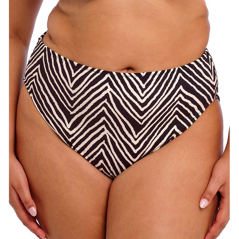 Elomi Fiji Falls Mid Rise Bikini Brief (ES802672) – Black