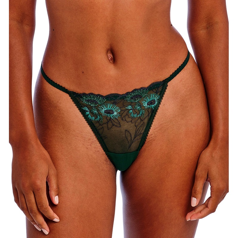 Freya Loveland Thong (401070) – Deep Emerald
