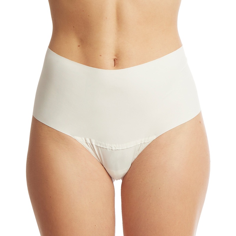 Hanky Panky BreatheSoft Hi-Rise Thong (6J1921B) – Linen