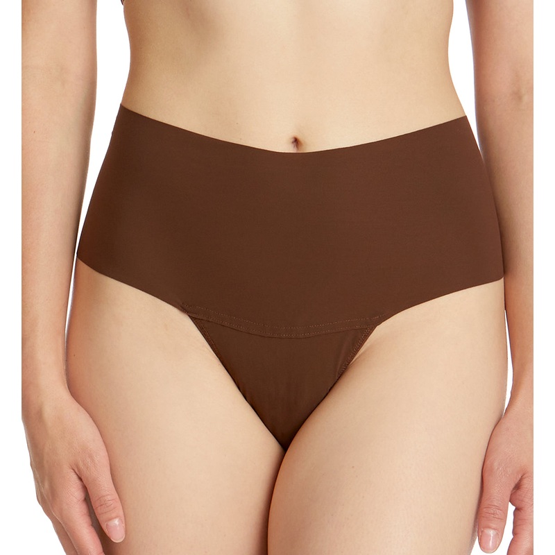 Hanky Panky BreatheSoft Hi-Rise Thong (6J1921B) – Mahogany