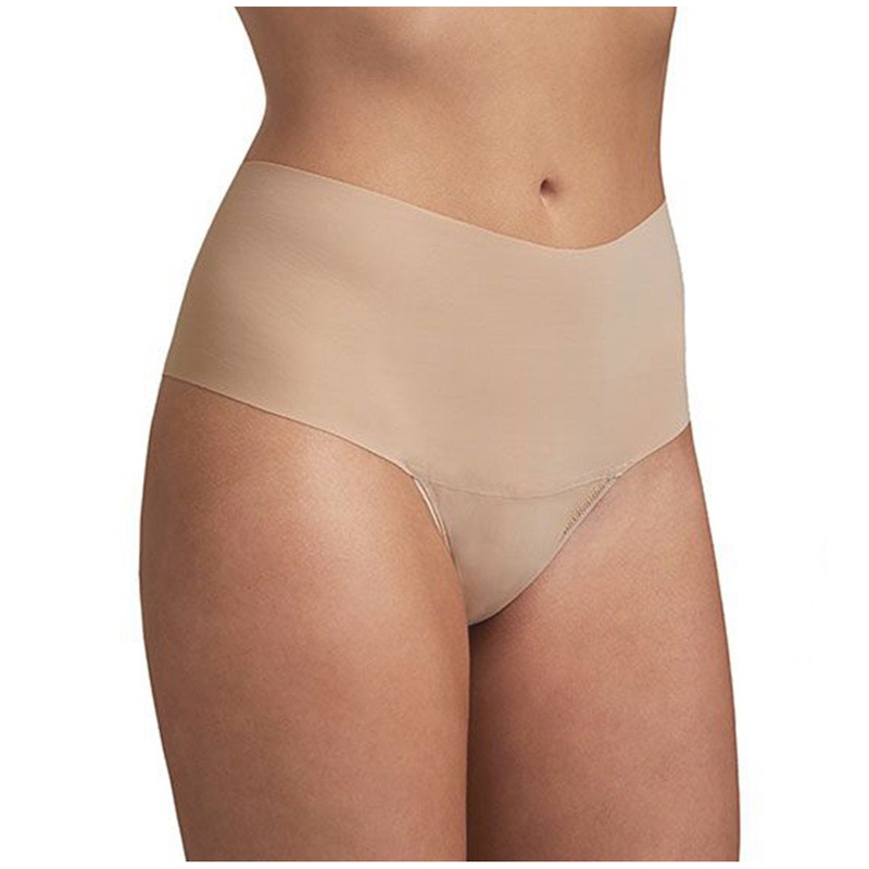 Hanky Panky BreatheSoft Hi-Rise Thong (6J1921B) – Taupe