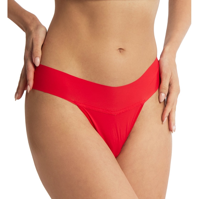 Hanky Panky BreatheSoft Natural Rise Thong (6J1661B) – Sleigh Queen