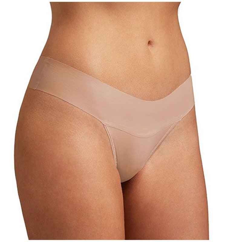 Hanky Panky BreatheSoft Natural Rise Thong (6J1661B) – Taupe