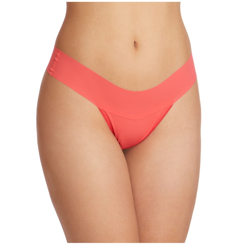 Hanky Panky BreatheSoft Natural Rise Thong (6J1661B) – Vivid Coral