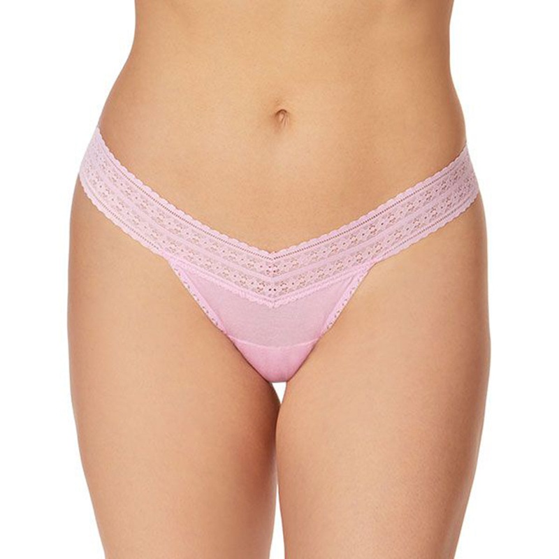 Hanky Panky DreamEase Low Rise Thong (631004) – Cotton Candy Pink