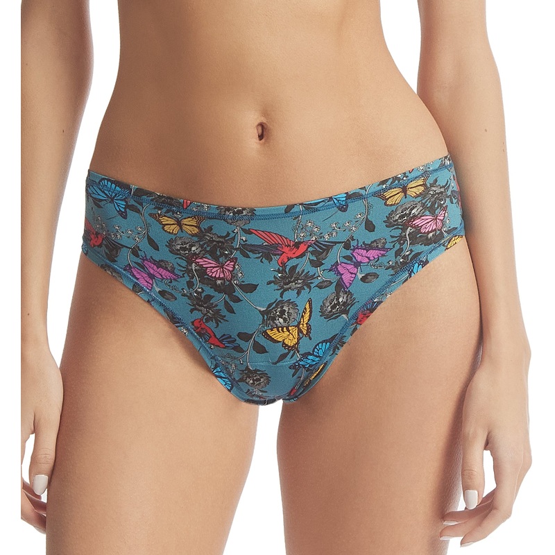 Hanky Panky Play Printed Cotton Natural Rise Thong (PR721664) – Wonderland