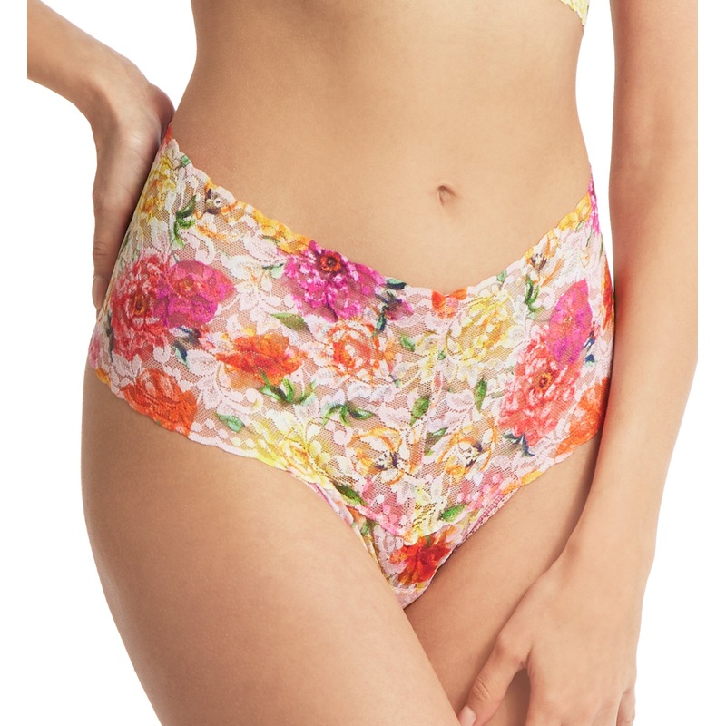 Hanky Panky Printed Retro Lace Thong (PR9K1926) – Bring Me Flowers