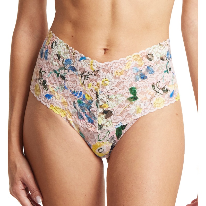 Hanky Panky Printed Retro Lace Thong (PR9K1926) – Cannes You Believe It