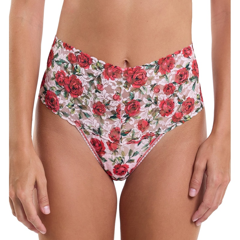 Hanky Panky Printed Retro Lace Thong (PR9K1926) – Je Taime