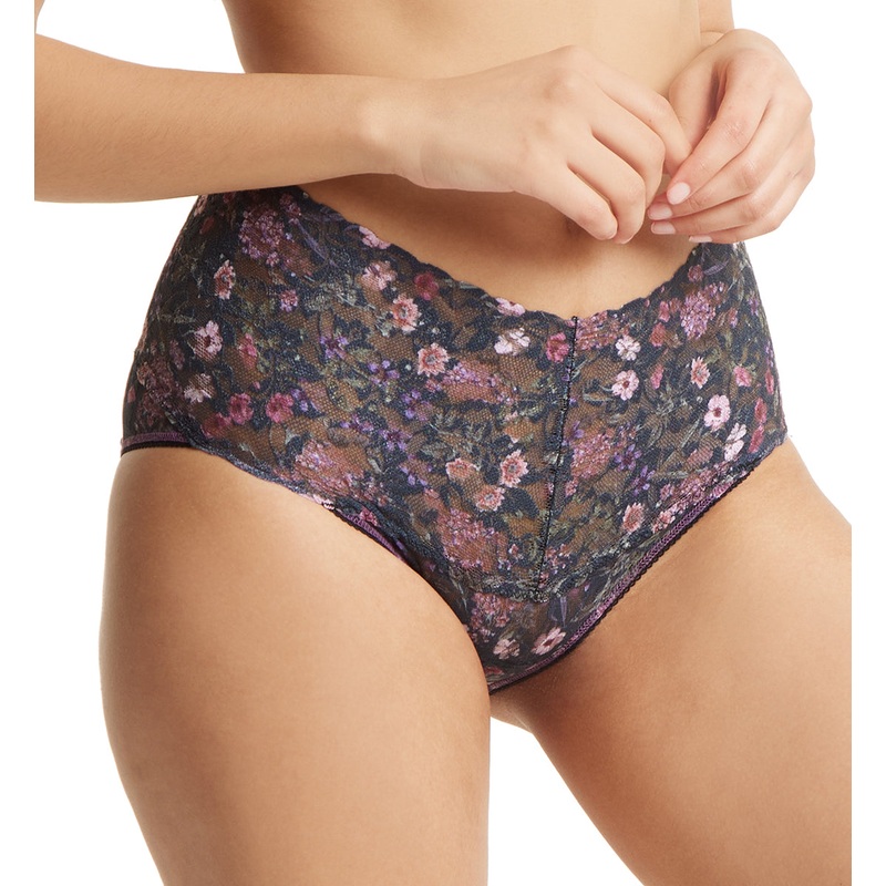 Hanky Panky Retro Lace Printed V-kini (PR9K2124) – Myddleton Gardens
