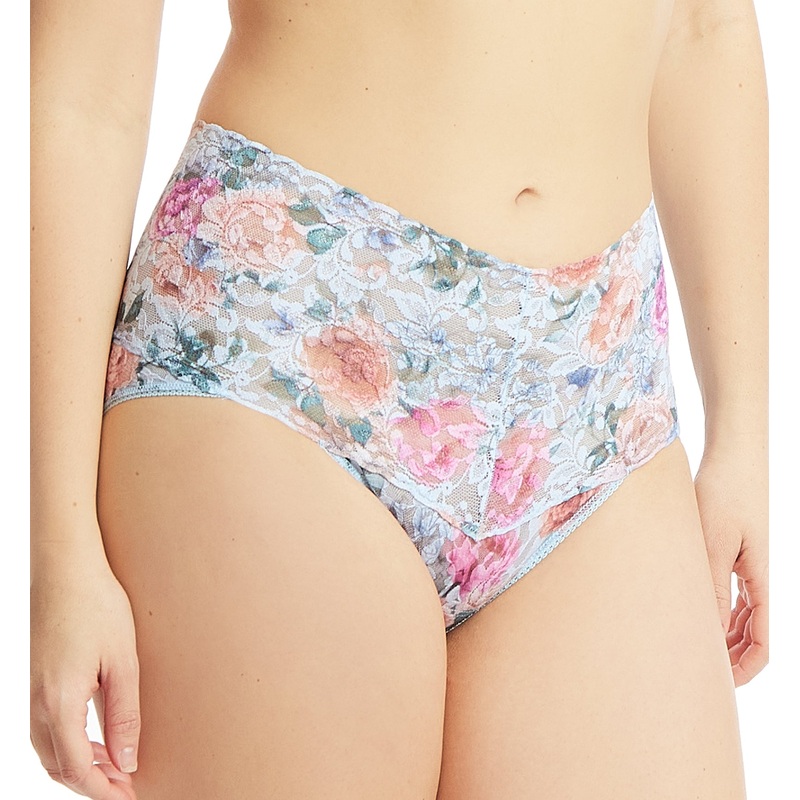 Hanky Panky Retro Lace Printed V-kini (PR9K2124) – Tea for Two