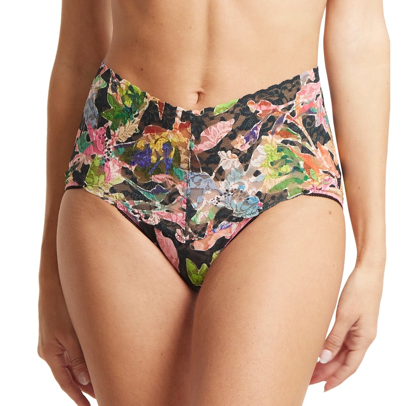 Hanky Panky Retro Lace Printed V-kini (PR9K2124) – Unapologetic