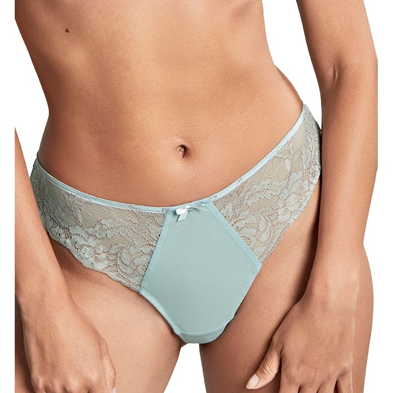 Panache Ana Brazilian Thong (9399) – Blue/Ash Rose