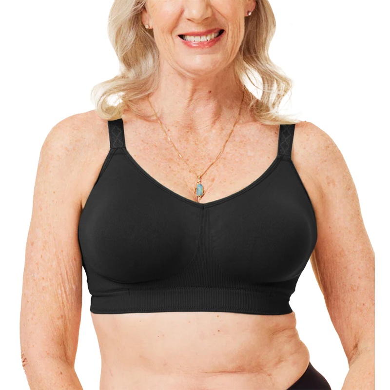 Sugar Candy by Cake Seamless Basic Everyday Softcup Bra (28-8005) – Black