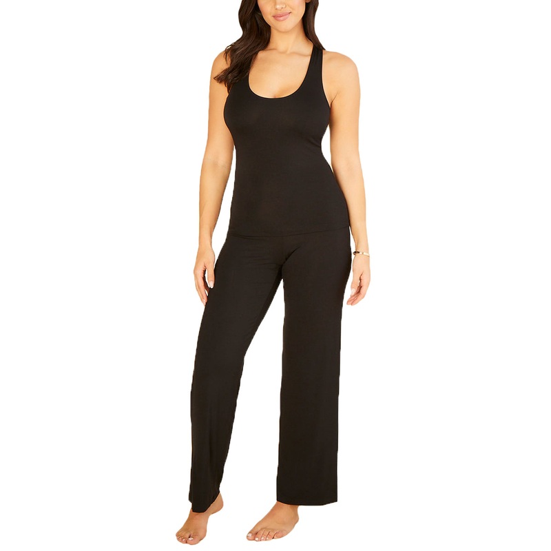 Cosabella Talco CURVY Racer Cami & Pant Set (TALCO9621) – Black