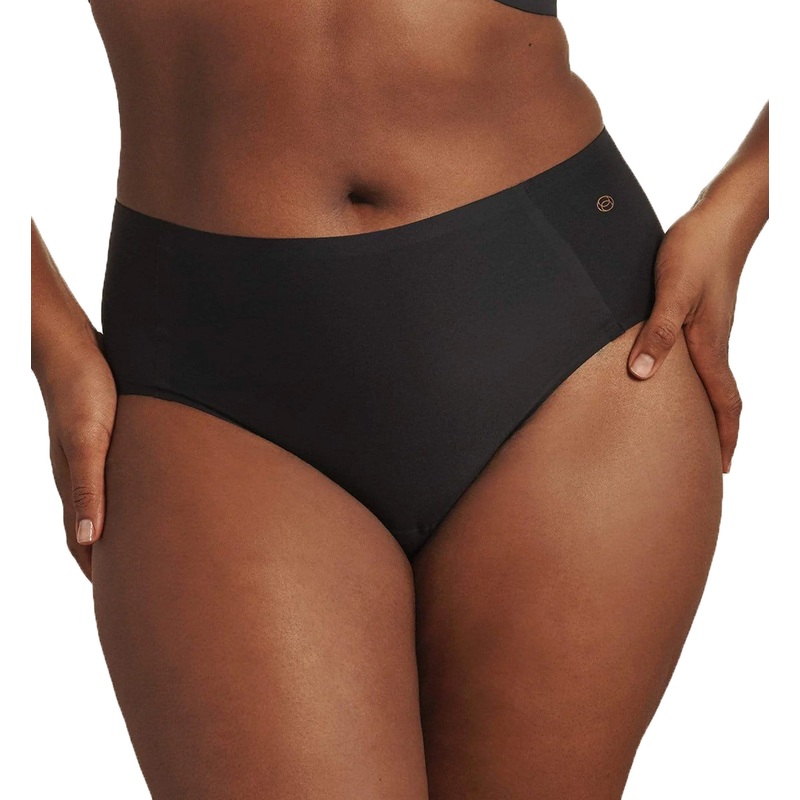 Evelyn & Bobbie High-Waisted Retro Bikini Panty (1704) – Black