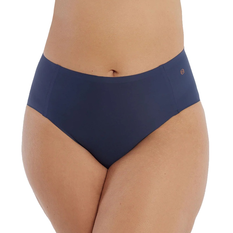 Evelyn & Bobbie High-Waisted Retro Bikini Panty (1704) – Midnight Navy