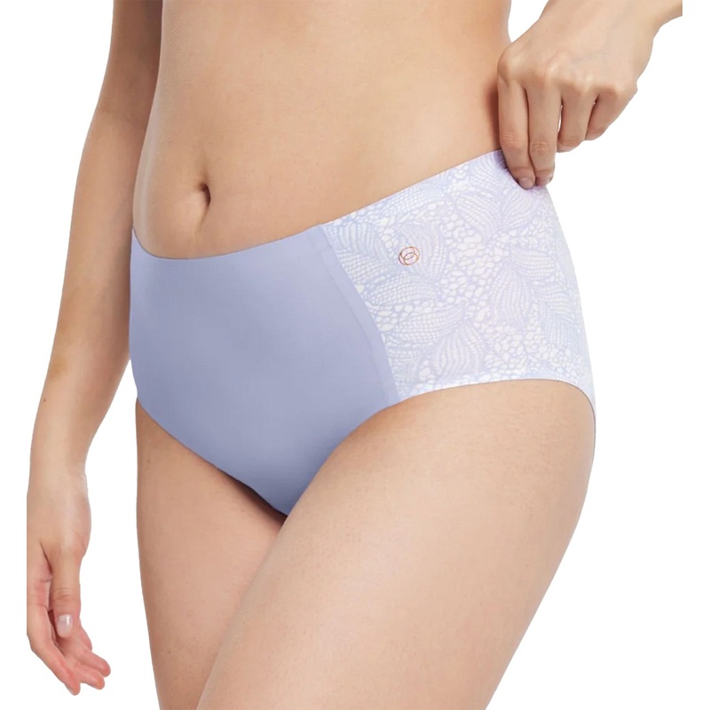 Evelyn & Bobbie High-Waisted Retro Bikini Panty (1704) – Moonstone Lace