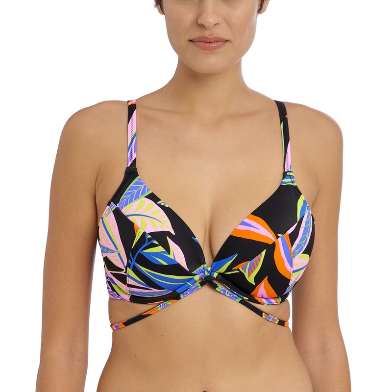 Freya Desert Disco Super Plunge Underwire Bikini Top (204727) – Multi