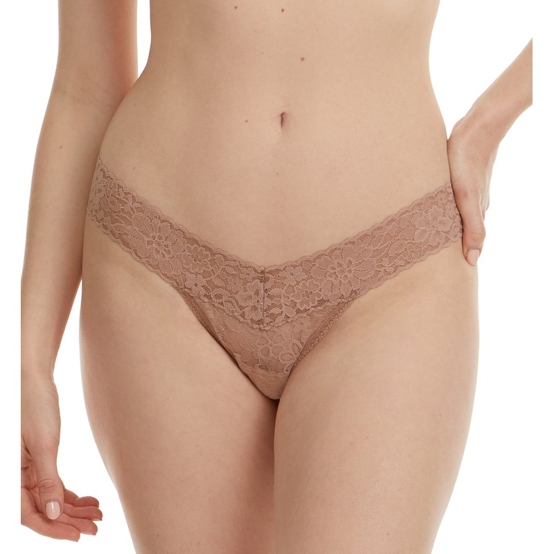 Hanky Panky Daily Lace Low Rise Thong (771001P) – Taupe
