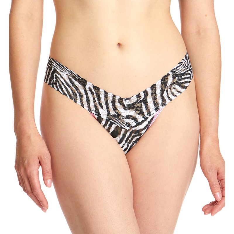 Hanky Panky Decades Low Rise Thong (Prints) – Aughts Zebra