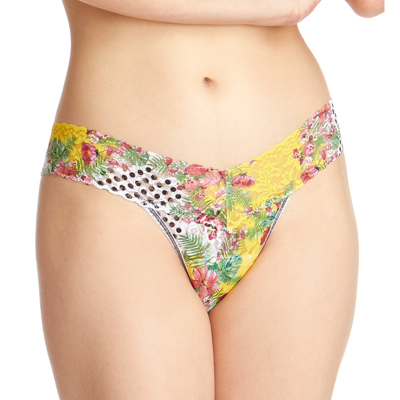 Hanky Panky Decades Low Rise Thong (Prints) – Teens Floral Mashup