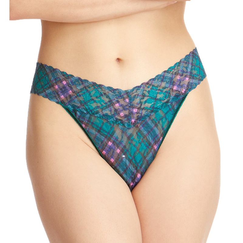 Hanky Panky Decades Original Rise Thong (Prints) – 90S Plaid