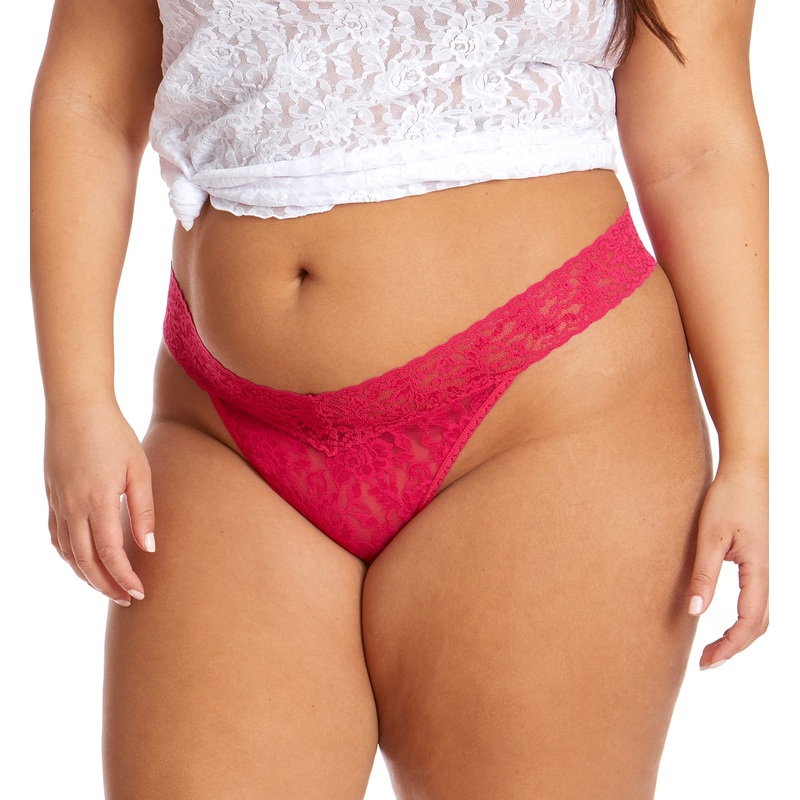Hanky Panky Signature Lace Original Rise Thong PLUS (4811X) – Morning Glory